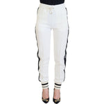 Dolce & Gabbana White DG Logo Sweatpants Pants PAN74225 - 36