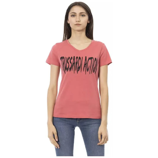 Trussardi Action Multicolor Cotton Women Top