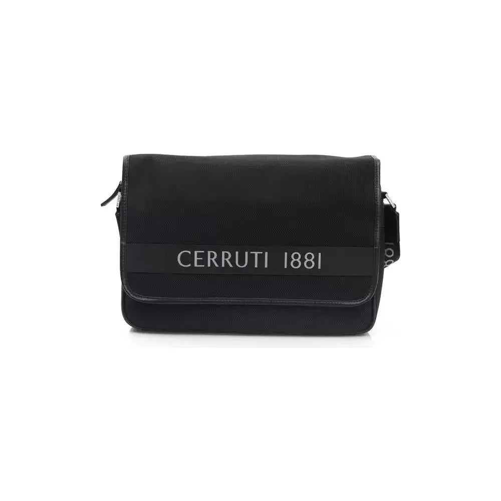 Cerruti 1881 Black Nylon Crossbody Bag