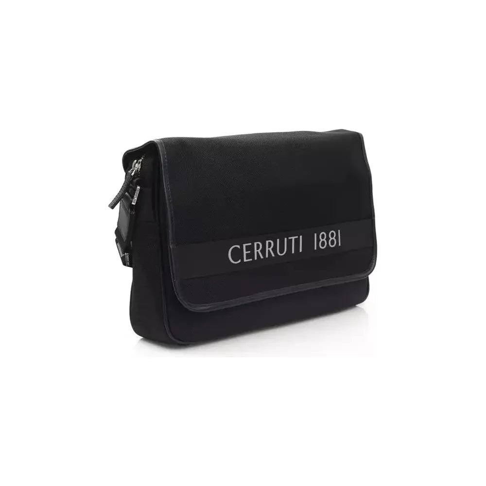 Cerruti 1881 Black Nylon Crossbody Bag
