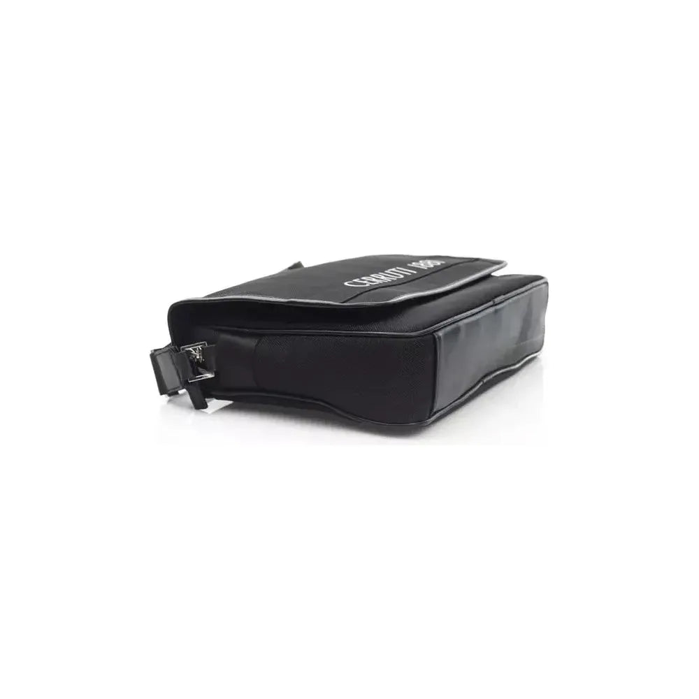 Cerruti 1881 Black Nylon Crossbody Bag