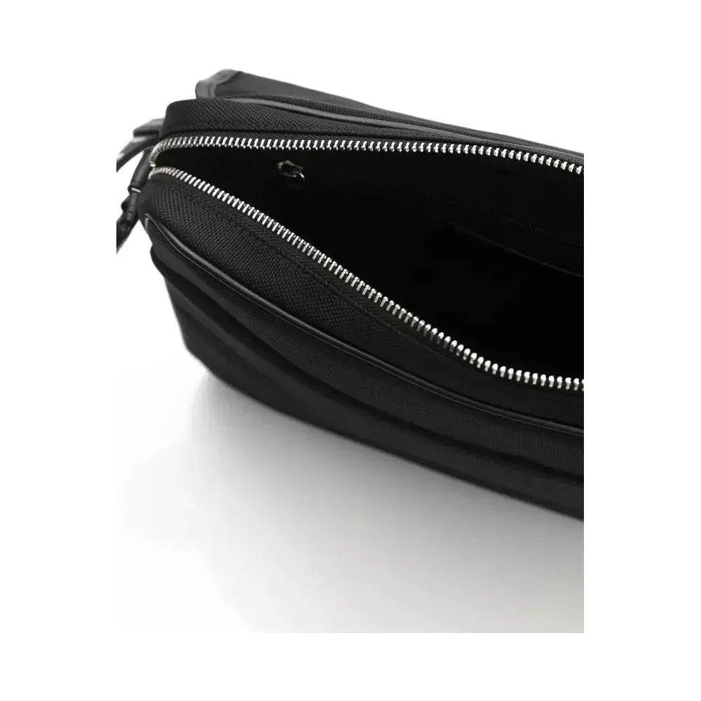 Cerruti 1881 Black Nylon Crossbody Bag