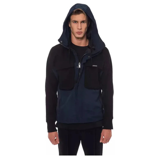 Nicolo Tonetto Black Wool Men Jacket Coats & Jackets