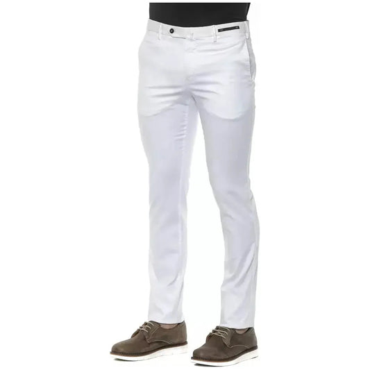 PT Torino White Cotton Men Trouser PT-20160-IT54 | XXL