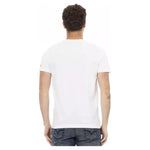 Trussardi Action White Cotton Men T-Shirt