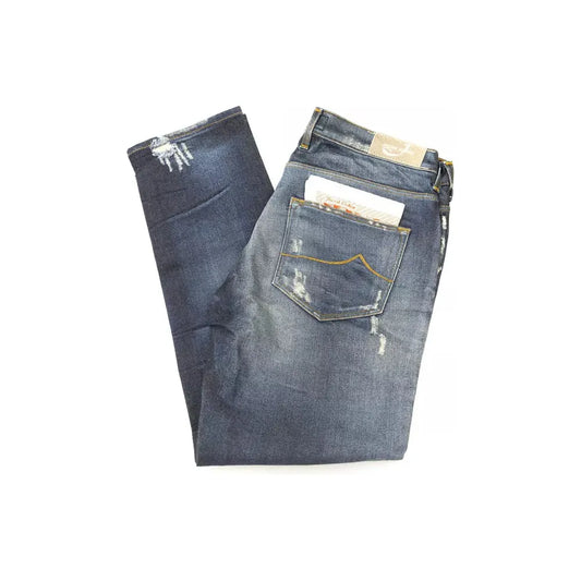 Jacob Cohen Blue Cotton Women's Jean