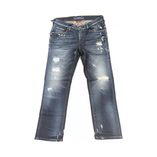 Jacob Cohen Blue Cotton Women's Jean