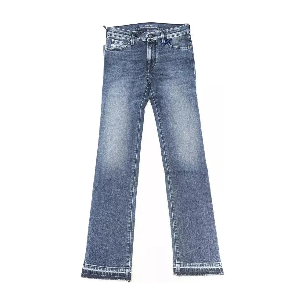 Jacob Cohen Blue Cotton Women Jeans