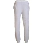 John Galliano White Cotton Logo Mens Jogger Pants PAN74149#2 - 46