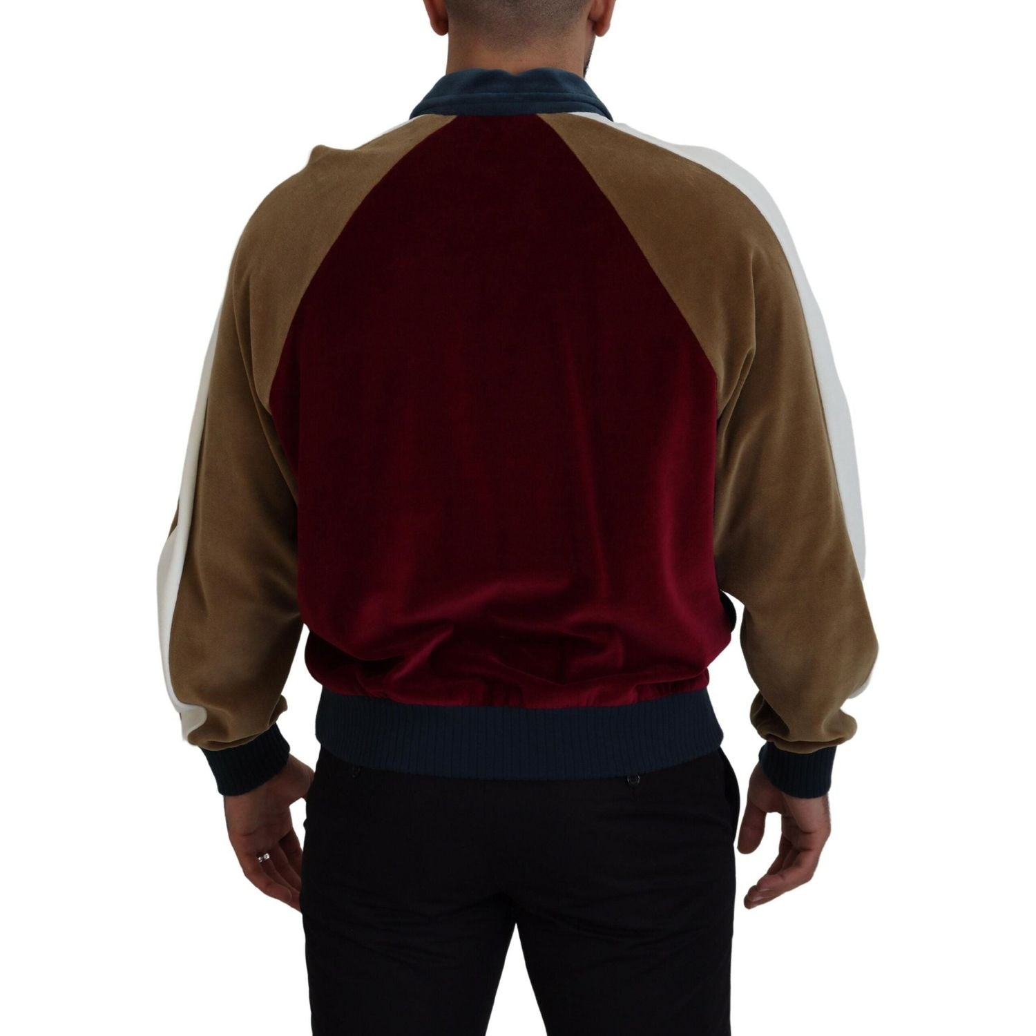 精致多色套头毛衣