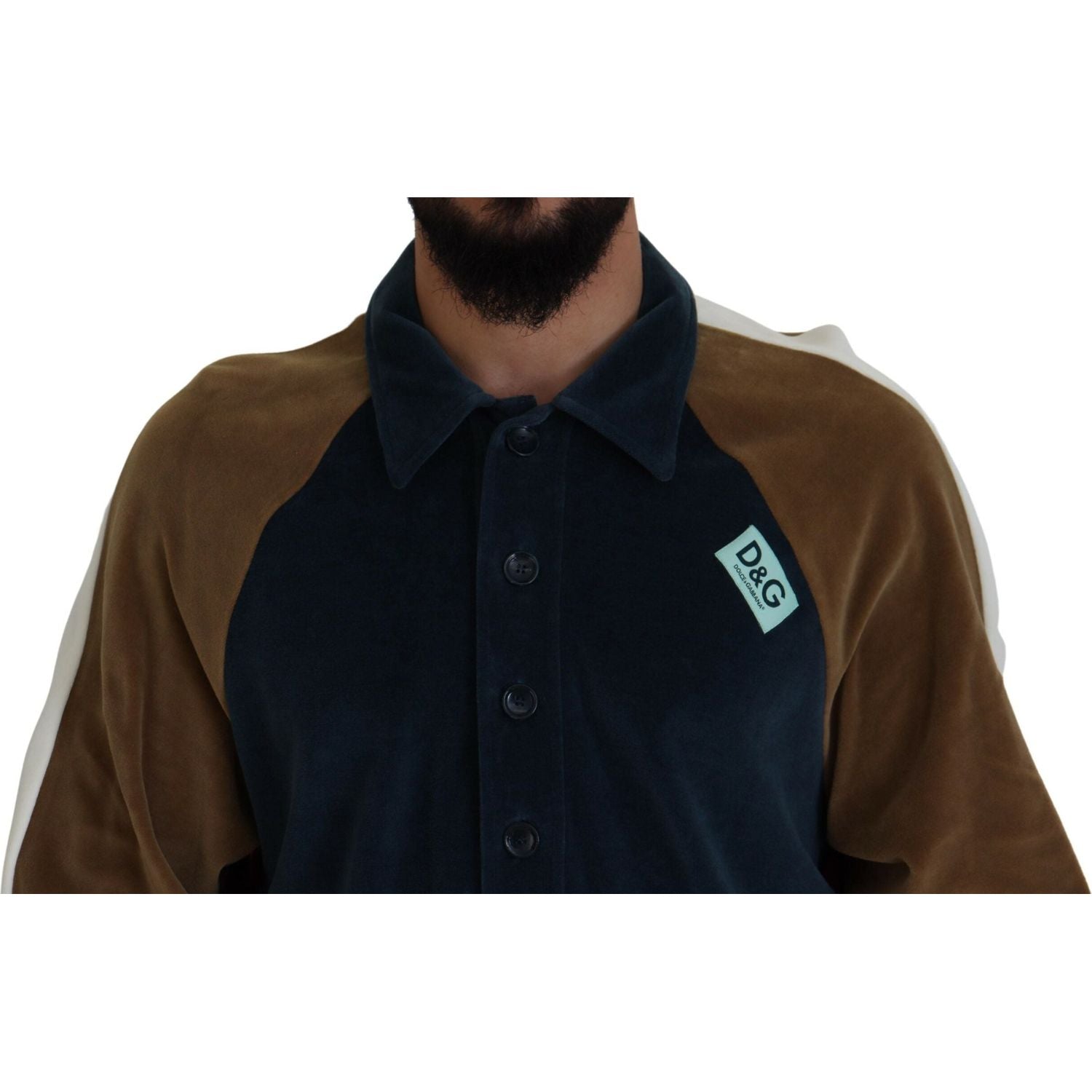 精致多色套头毛衣