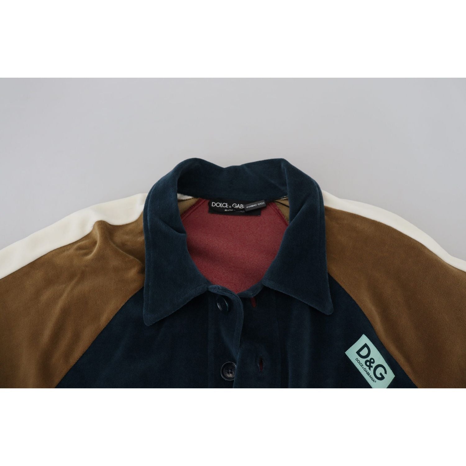 精致多色套头毛衣