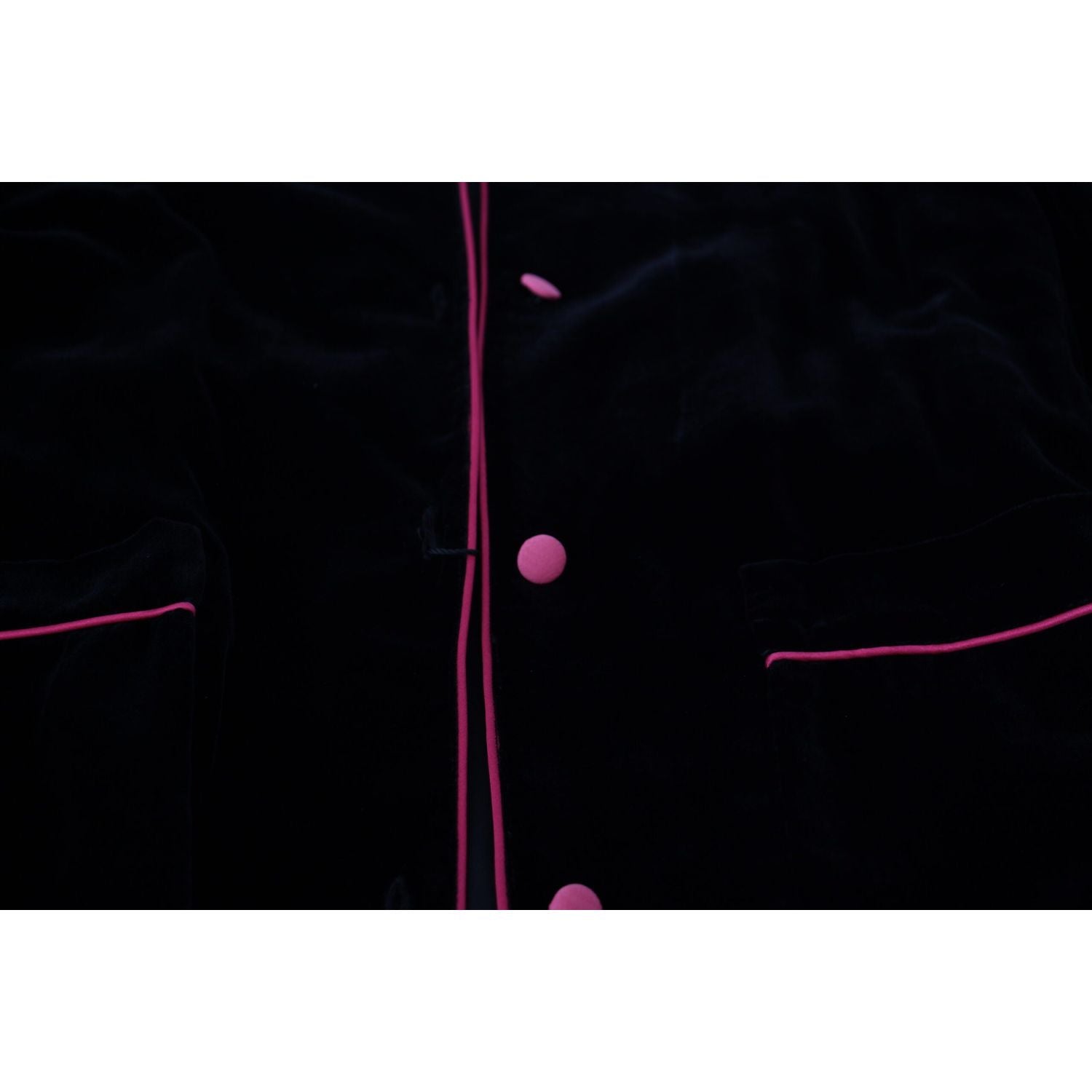 优雅黑色真丝混纺夹克（配腰带）