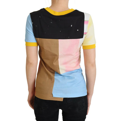 Dolce & Gabbana Multicolor Cotton DG Love Patchwork