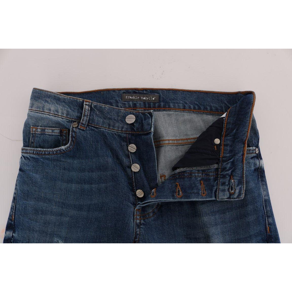 Svelte Italian Denim - 修身蓝色牛仔裤