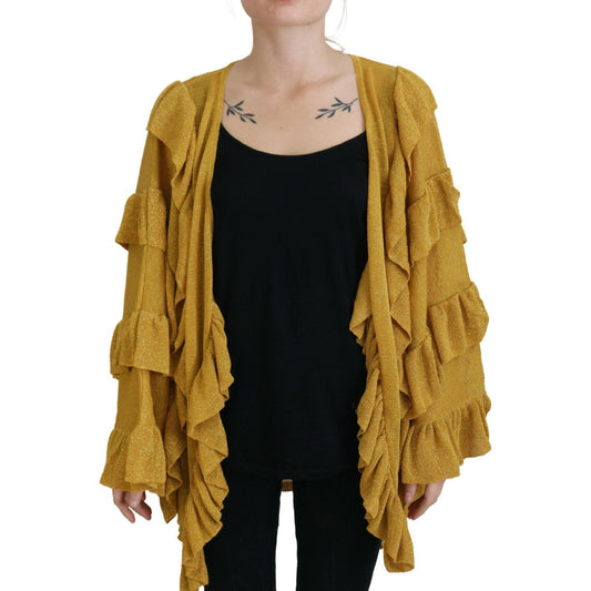 Aniye By Elegant Gold Cardigan Sweater Aniye By Sienna