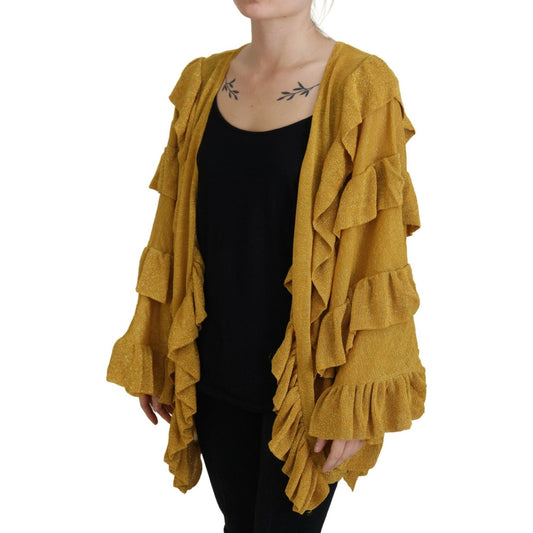 Aniye By Elegant Gold Cardigan Sweater Aniye By Sienna