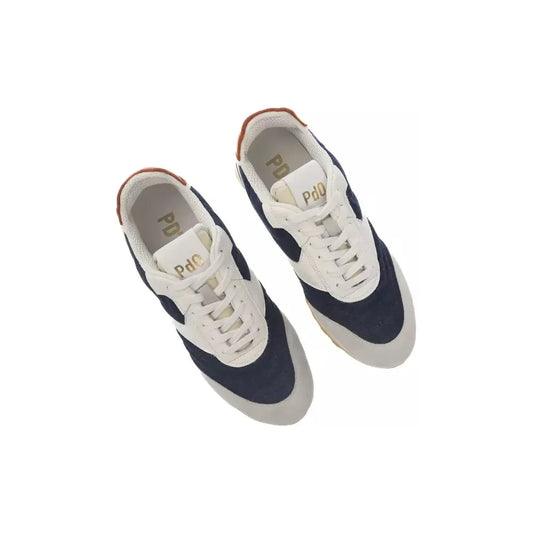 Pantofola D'Oro Multicolored Lace-Up Sneaker with Rubber Sole Pantofola D'Oro Gray