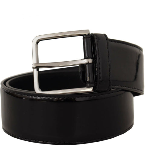 Dolce & Gabbana Elegant Black Leather Belt Dolce & Gabbana Black