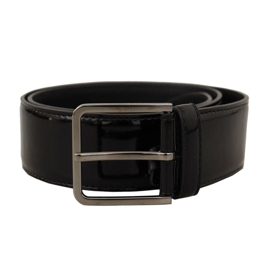 Dolce & Gabbana Elegant Black Leather Belt Dolce & Gabbana Black