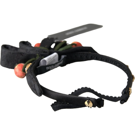 Dolce & Gabbana Exclusive Multicolor Crystal Diadem Headband Dolce & Gabbana Dark Slate Gray