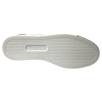 Dolce & Gabbana Sleek White Leather Casual Sneakers Dolce & Gabbana Gray