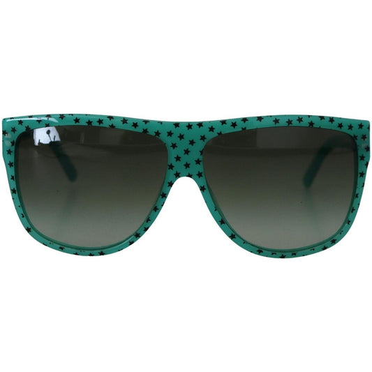 Dolce & Gabbana Chic Square Sunglasses with Star Pattern