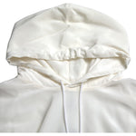 Dolce & Gabbana White Floral Print Hooded Pullover Sweater TSH84740-48