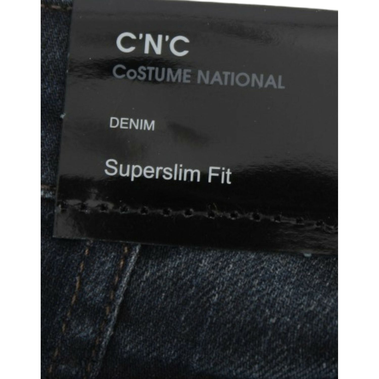 بنطلون جينز أزرق ضيق للغاية من مجموعة National Chic