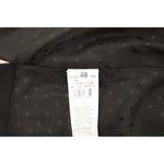 Dolce & Gabbana Black Wool Silk Stretch Dress Vest Blazer VES10060-1