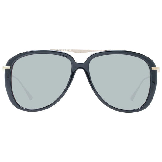 Scotch & Soda Black Men Sunglasses Scotch & Soda Gray