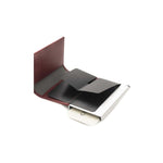 Cerruti 1881 Red Calfskin Men Wallet Cerruti 1881 Dark Slate Gray