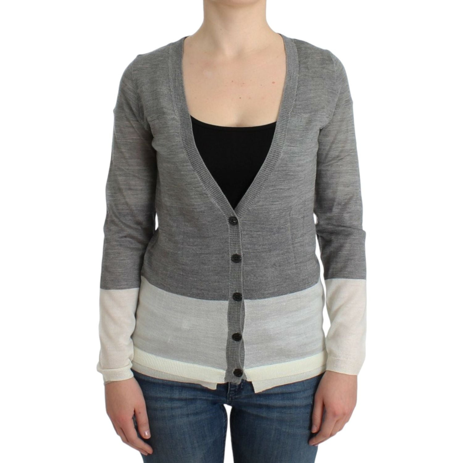 Costume National Gray lightweight cardigan