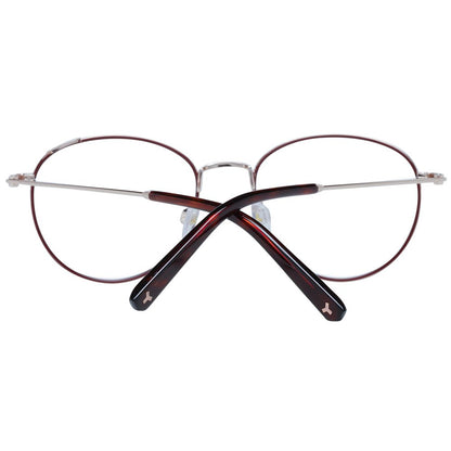 Bally Burgundy Metal Glasses (Frames)