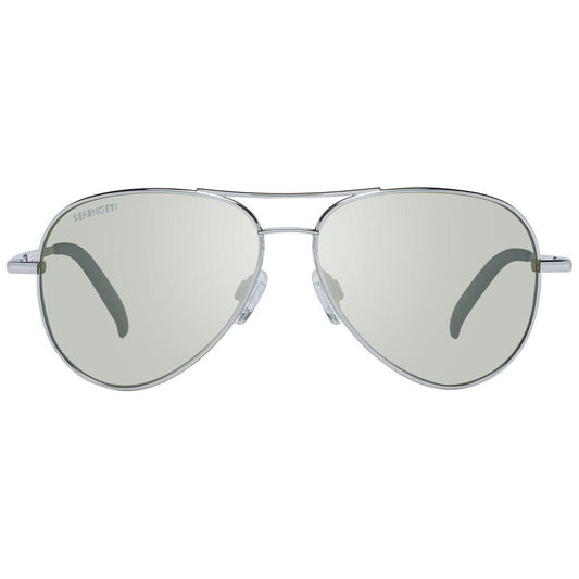 Serengeti Silver Unisex Sunglasses Serengeti Light Gray