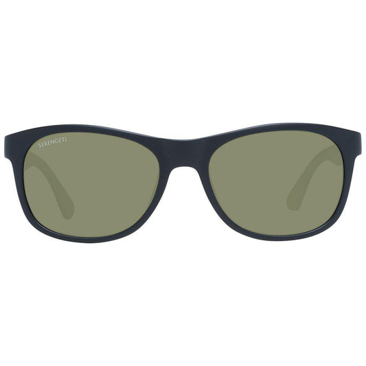 Serengeti Black Unisex Sunglasses Serengeti Dim Gray