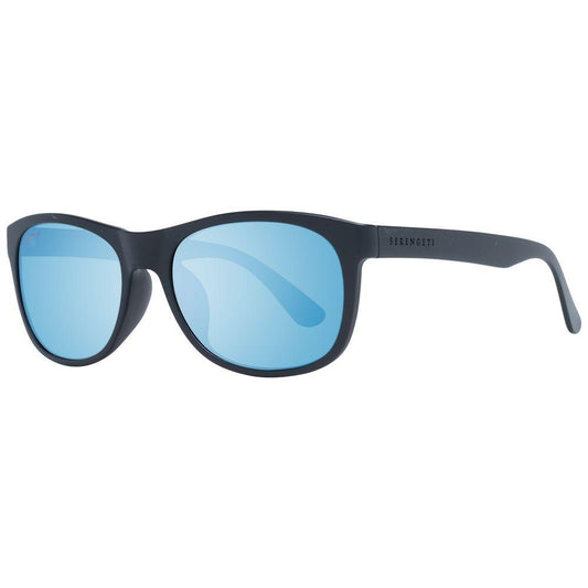 Serengeti Black Unisex Sunglasses Serengeti Sky Blue