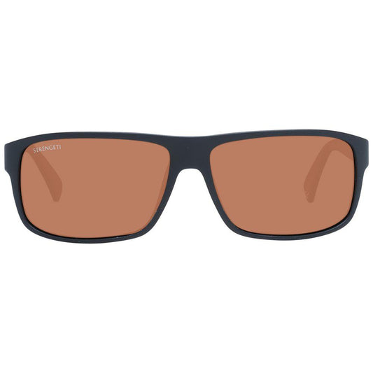 Serengeti Black Unisex Sunglasses Serengeti Rosy Brown