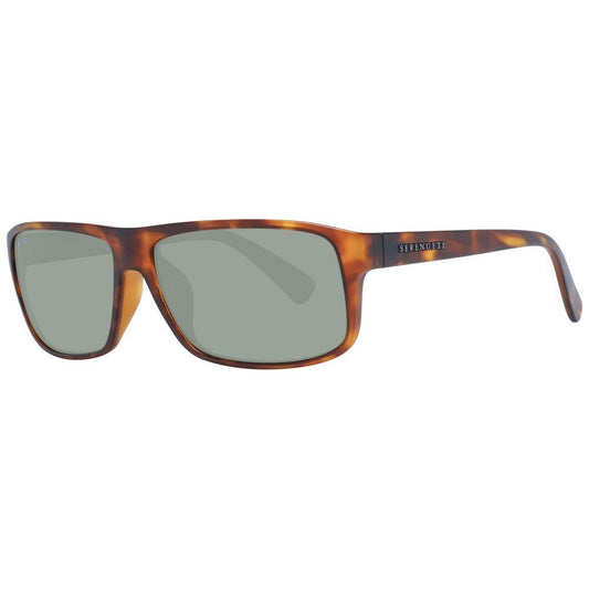 Serengeti Brown Unisex Sunglasses Serengeti Dark Gray