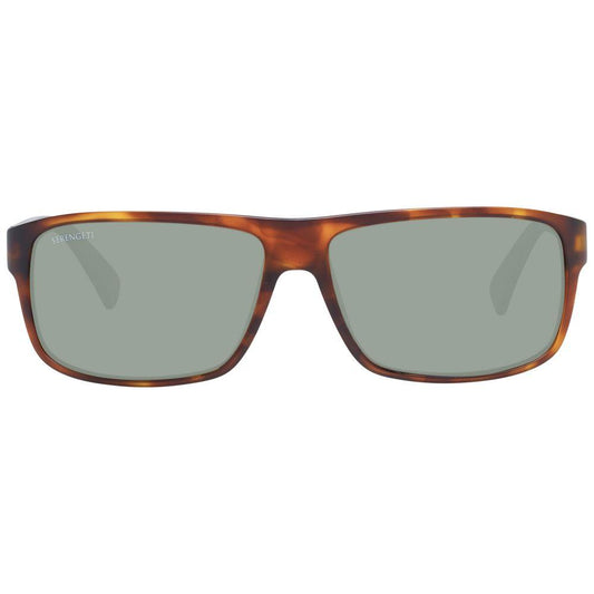 Serengeti Brown Unisex Sunglasses Serengeti Dark Gray