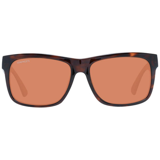 Serengeti Brown Unisex Sunglasses Serengeti Dark Salmon