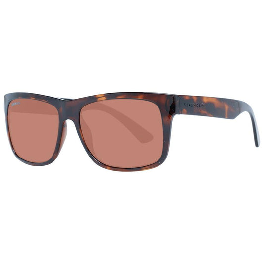 Serengeti Brown Unisex Sunglasses Serengeti Rosy Brown