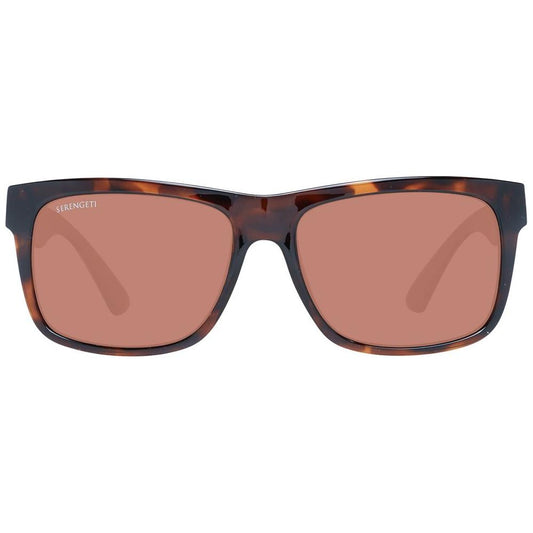 Serengeti Brown Unisex Sunglasses Serengeti Rosy Brown