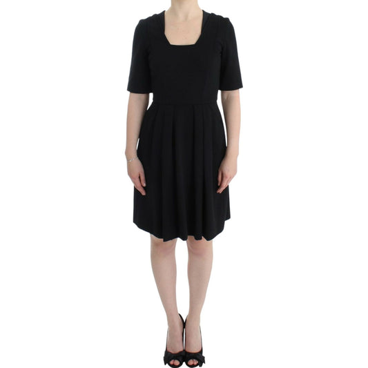 CO|TE Elegant Black Short Sleeve Venus Dress CO|TE Black