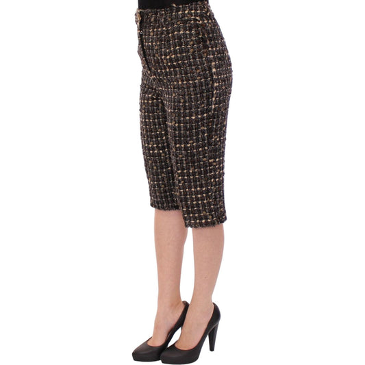 Dolce & Gabbana Exquisite Multicolor Artisan Shorts Dolce & Gabbana Dark Slate Gray
