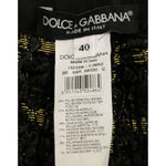 Dolce & Gabbana Elegant Designer Woven Shorts Dolce & Gabbana Black