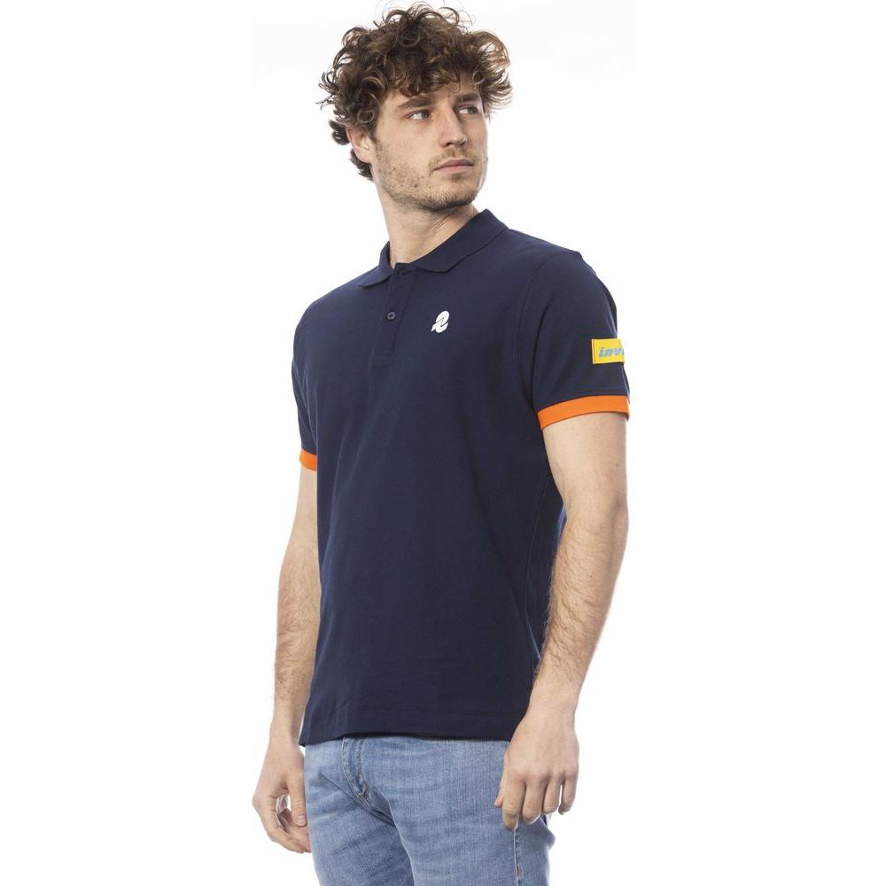 时尚蓝色短袖 Polo 衫