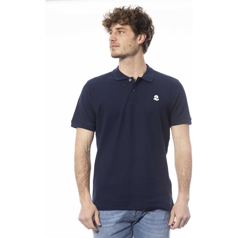 优雅蓝色短袖 Polo 衫