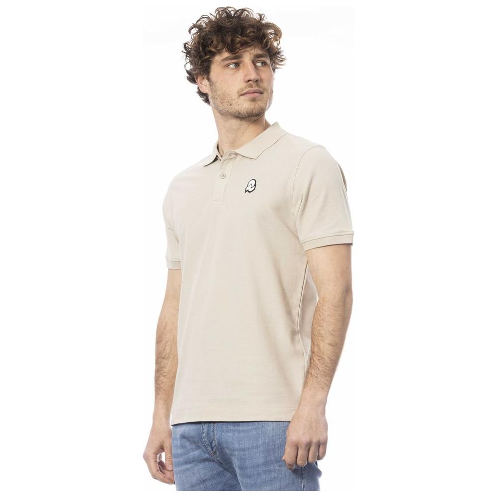 Invicta 米色棉质短袖 Polo 衫