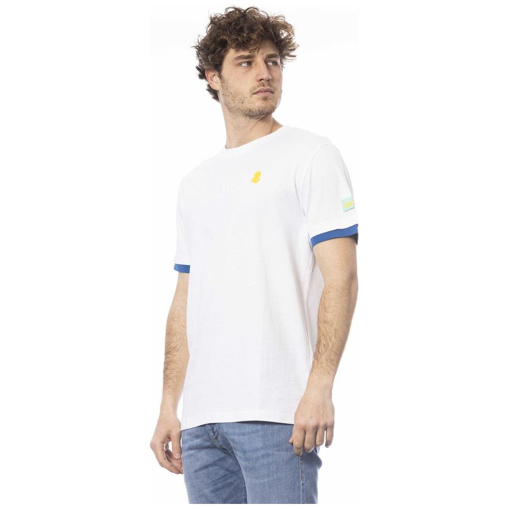 Invicta White Cotton Men's T-Shirt Invicta